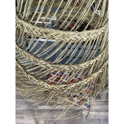 Suspension ajourée feuilles palmier Suspension ajourée feuilles palmier